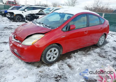 2008 Toyota Prius z USA, uszkodzony, nr VIN JTDKB20U183353164